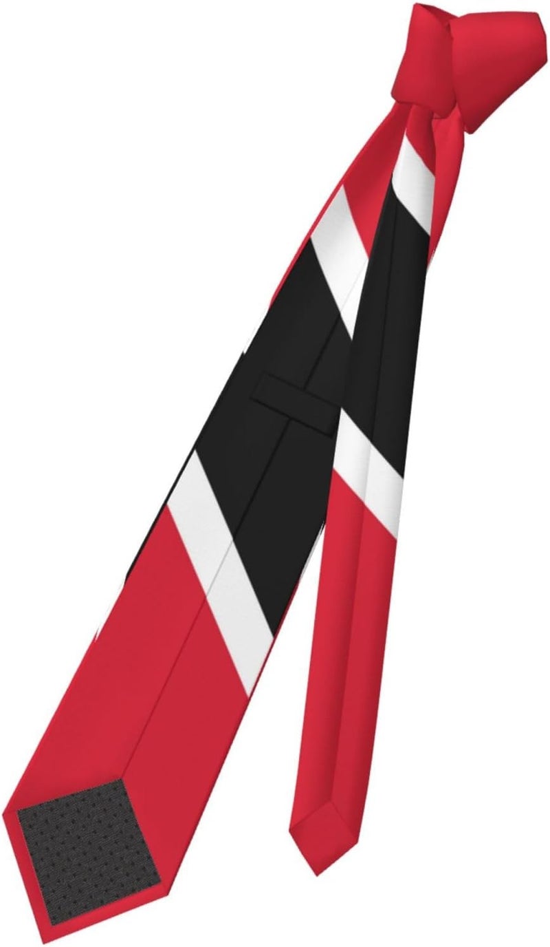 AKMCBSH National Flags Tie Comfortable Soft Novelty Necktie Unisex for Weddings Party Birthday Gift - Image 4